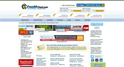 Desktop Screenshot of findmyhost.com